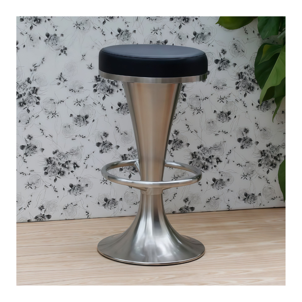 Crimson Trumpet Bar Stool